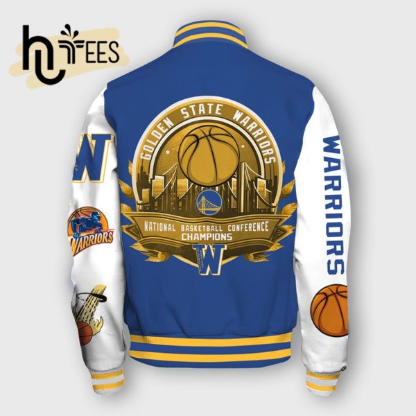 NBA Golden State Warriors Champions Premium Edition Baseball Jacket