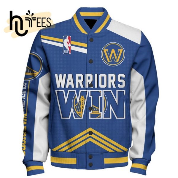 NBA Golden State Warriors For Ever Baseball Jacket