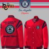 NBA Los Angeles Clippers 2024 Fans Gifts Red Baseball Jacket, Jogger, Cap