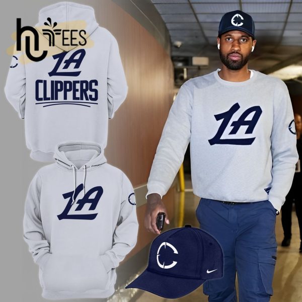 NBA Los Angeles Clippers White Hoodie, Jogger, Cap Limited Edition
