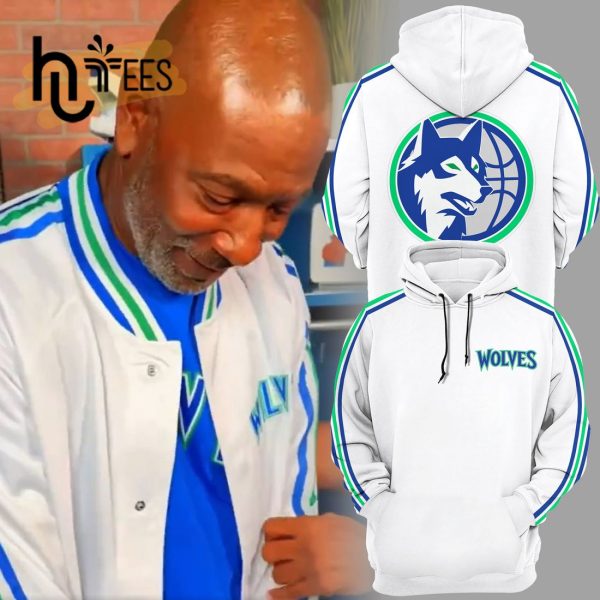 NBA Minnesota Timberwolves For Fans White Hoodie, Jogger, Cap Special Edition