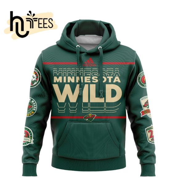 NHL Minnesota Wild Hockey Team Green Hoodie 3D Limited