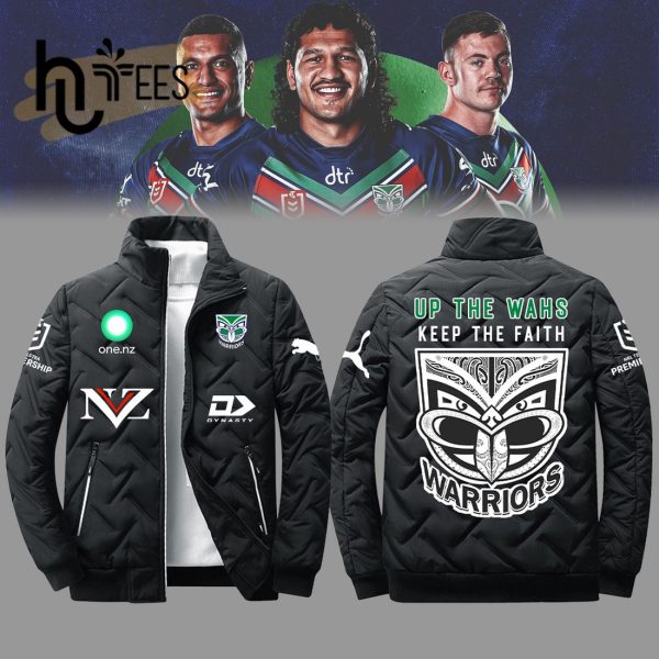 NRL New Zealand Warriors Up The Wash New Padded Jacket Limited Edition