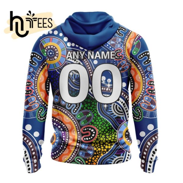 Personalized AFL Adelaide Crows Special Indigenous Hoodie