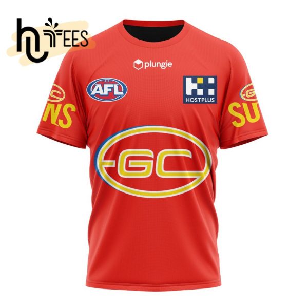 Personalized AFL Gold Coast Suns Home Kits 2023 Hoodie