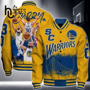 Stephen Curry Golden State Warriors NBA National Basketball Association Baseball Jacket