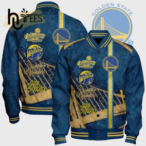 NBA Golden State Warriors Special Design AOP Baseball Jacket