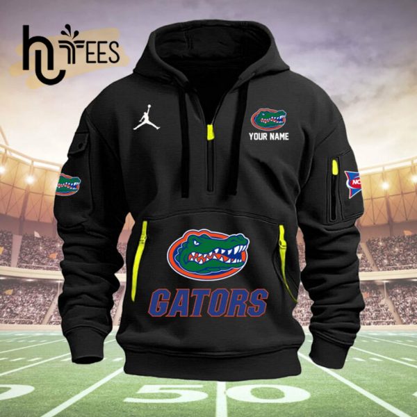 NCAA Florida Gators Football Custom Name Black Hoodie