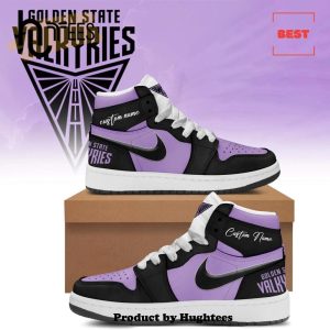 Custom WNBA Golden State Valkyries Air Jordan 1 Hightop Shoes