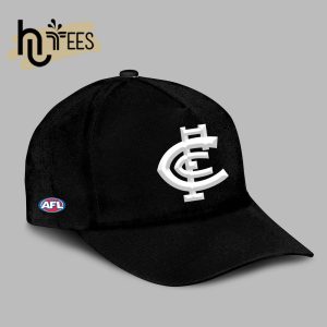 Carlton Blues AFL 2024 Black Hoodie, Cap