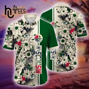 HOT Wisconsin Sports Palm Tree Hawaiian Shirt