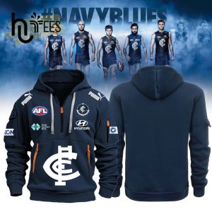 Carlton Blues AFL 2024 Navy Hoodie, Jogger, Cap