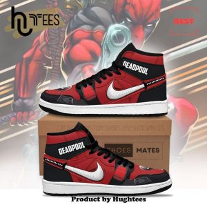 Deadpool Air Jordan 1 High Top Shoes