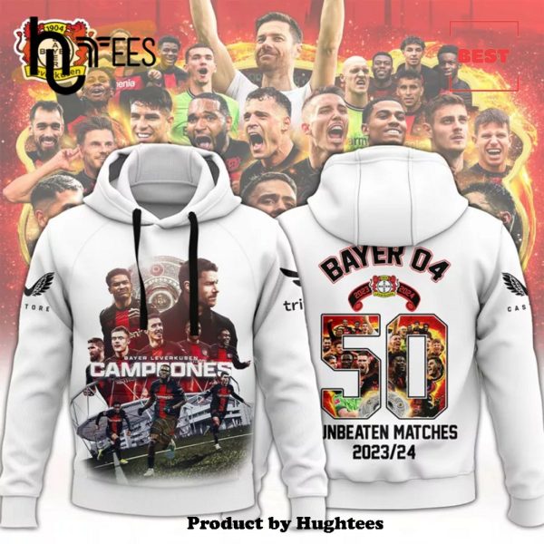 Bayer 04 Leverkusen Unbeaten Matches Hoodie Limited Edition