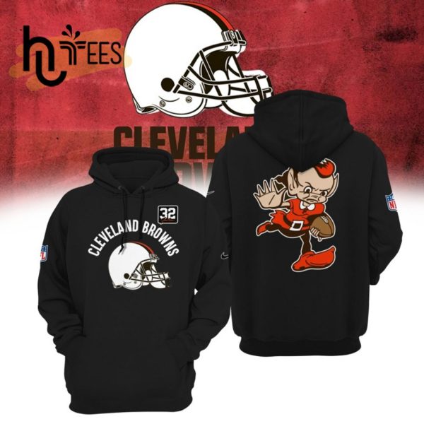 Classic Cleveland Brown Champions Black Hoodie