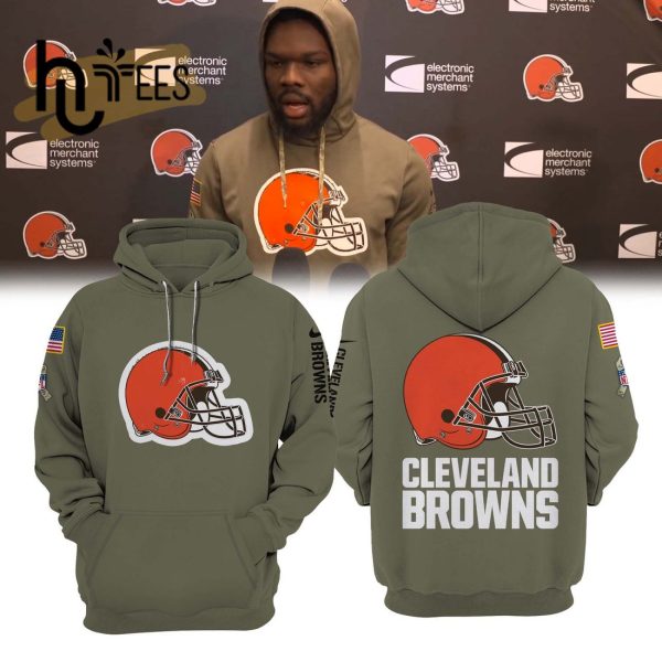 Cleveland Browns NFL Salute To Service Hoodie