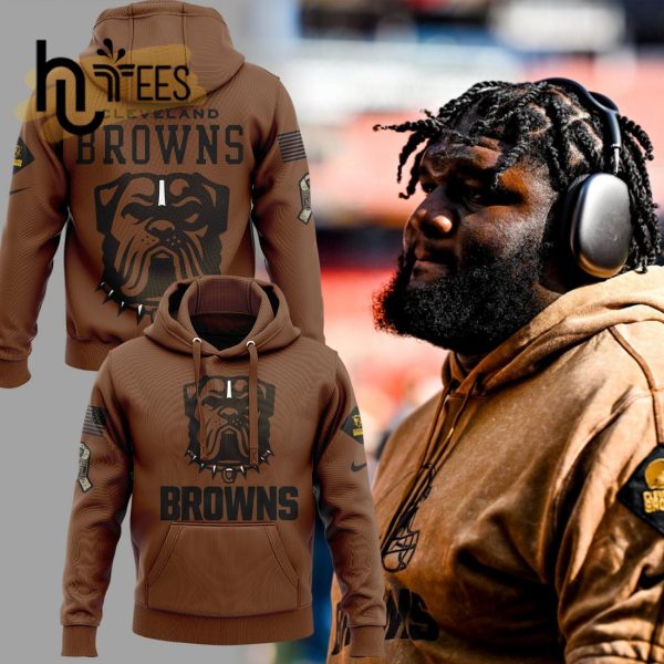 Cleveland Browns NFL Salute To Service New Hoodie, Jogger, Cap