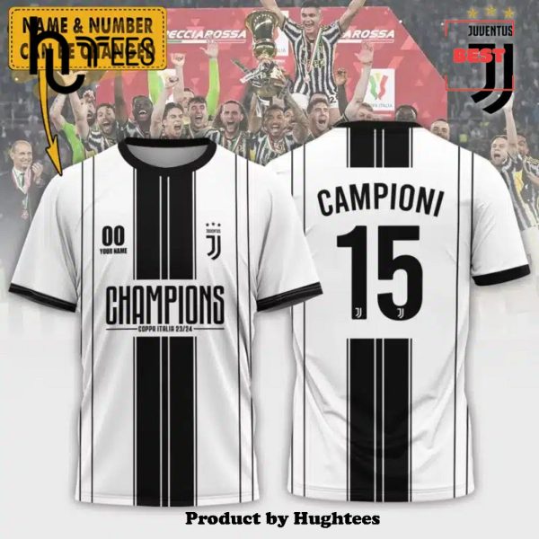 Luxury Juventus Champions Coppa Personalized Italia Frecciarossa Hoodie