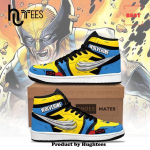 Wolverine Air Jordan 1 High Top Shoes