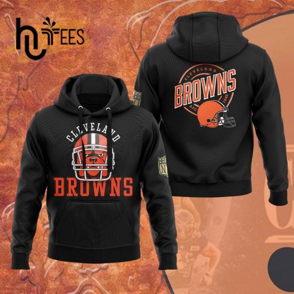 Premium Cleveland Browns Black Hoodie