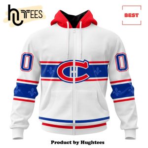 Montreal Canadiens Special Whiteout Hoodie 3D
