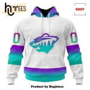 Minnesota Wild Special Whiteout Hoodie 3D