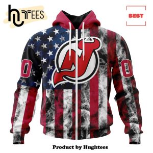 New Jersey Devils NHL For Independence Day The Fourth Of July Hoodie 3D