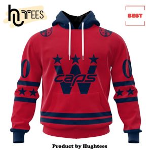 NHL Washington Capitals Special Two-tone Hoodie 3D