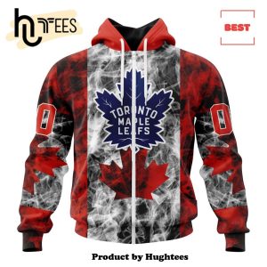 NHL Toronto Maple Leafs Special Design For Canada Day Hoodie 3D