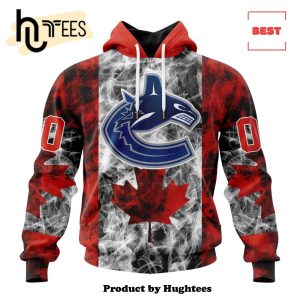NHL Vancouver Canucks Special Design For Canada Day Hoodie 3D