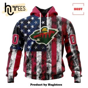 Minnesota Wild NHL For Independence Day The Fourth Of July Hoodie 3D