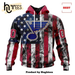 St. Louis Blues NHL For Independence Day The Fourth Of July Hoodie 3D