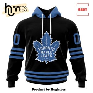 Toronto Maple Leafs Special Blackout Hoodie 3D