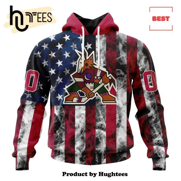 Arizona Coyotes NHL For Independence Day The Fourth Of July Hoodie 3D