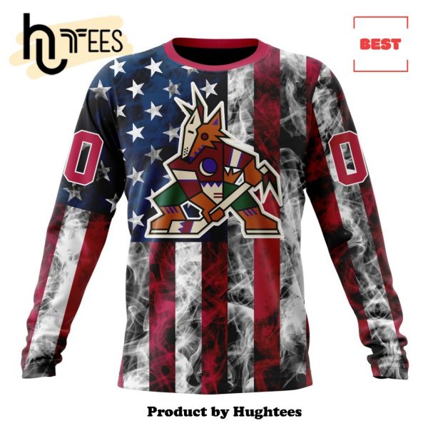 Arizona Coyotes NHL For Independence Day The Fourth Of July Hoodie 3D