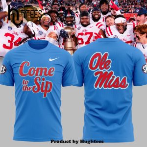 Ole Miss Rebels Football Come To The Ship Blue T-Shirt, Jogger, Cap