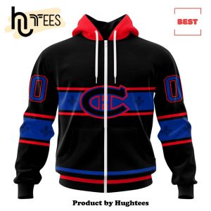 Montreal Canadiens Special Blackout Hoodie 3D