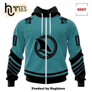 NHL San Jose Sharks Special Two-tone Hoodie 3D
