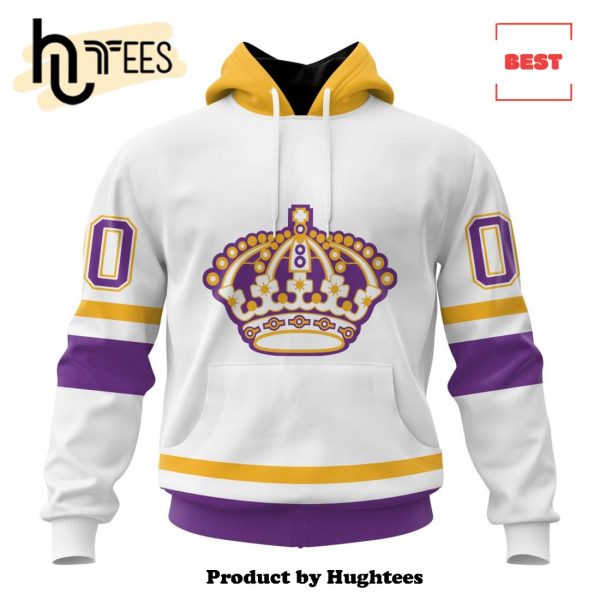 Los Angeles Kings Special Whiteout Hoodie 3D