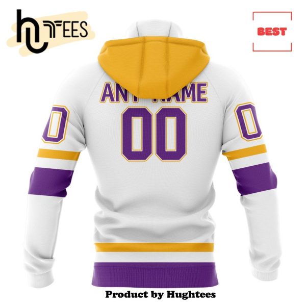 Los Angeles Kings Special Whiteout Hoodie 3D