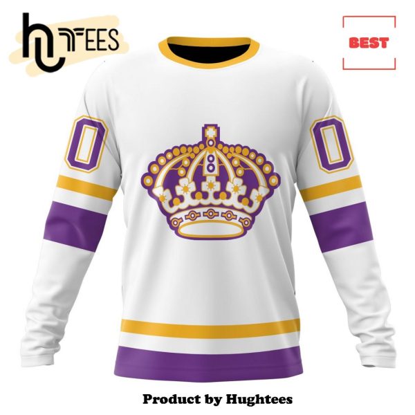 Los Angeles Kings Special Whiteout Hoodie 3D