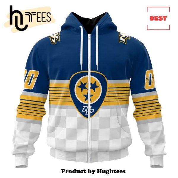 Nashville Predators Custom Alternate Concepts Kits Hoodie 3D