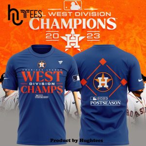 Fanatics Branded AL West Champions Navy T-Shirt, Cap