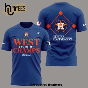 Fanatics Branded AL West Division Champions Navy Shirt