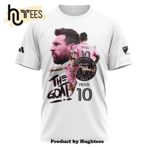 Lionel Messi Men’s Inter Miami Champions White Shirt