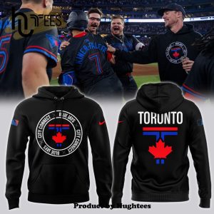 Toronto Blue Jays MLB City Connect Black Hoodie