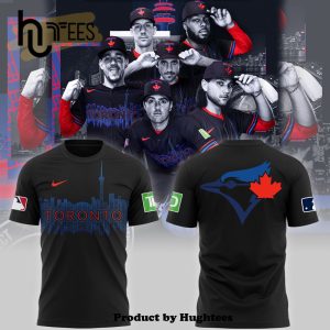 City Connect MLB Toronto Blue Jays Black Hoodie
