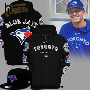 Toronto Blue Jays Cam Eden Baseball MLB Black Hoodie, Jogger, Cap