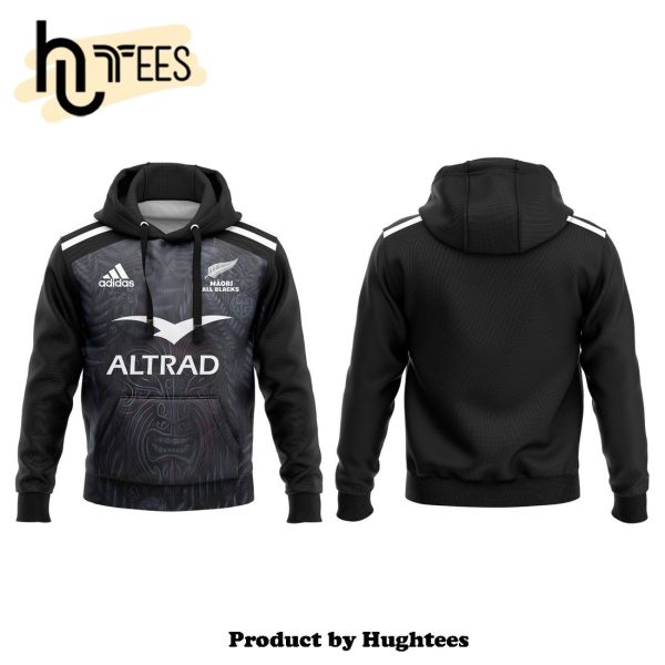 Maori All Blacks Rugby Union 2024 25 Home Jersey Hoodie