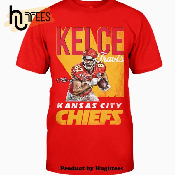 Travis Kelce Kansas City Chiefs Signatures Classic T-Shirt